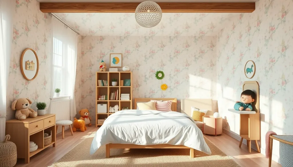 kinderkamer behang