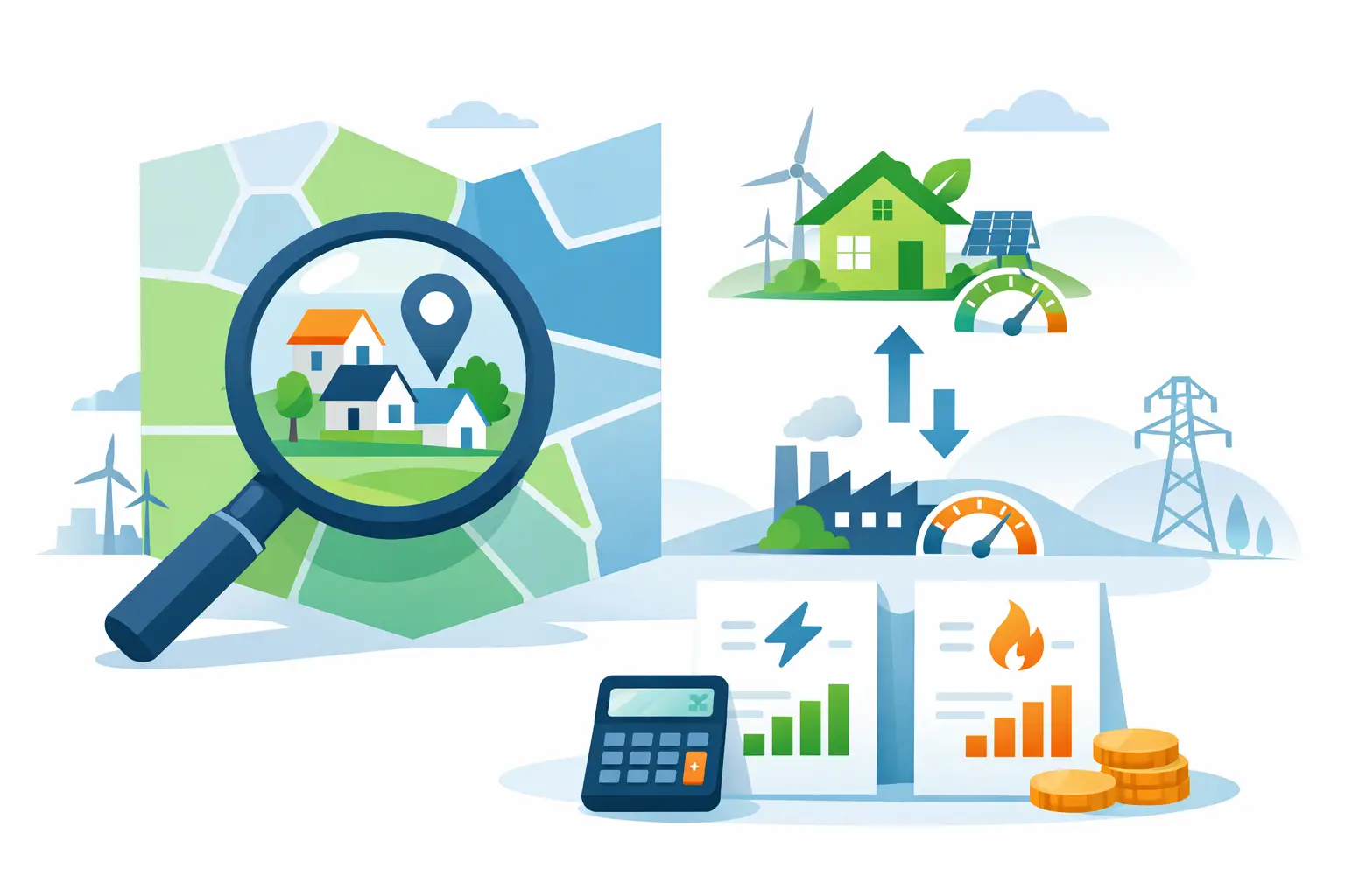 Energie vergelijken op postcode werkt zo