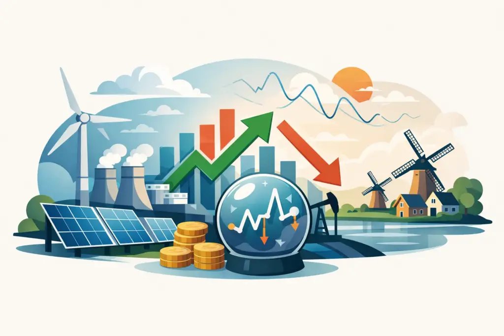 Energieprijzen verwachting 2026 Nederland