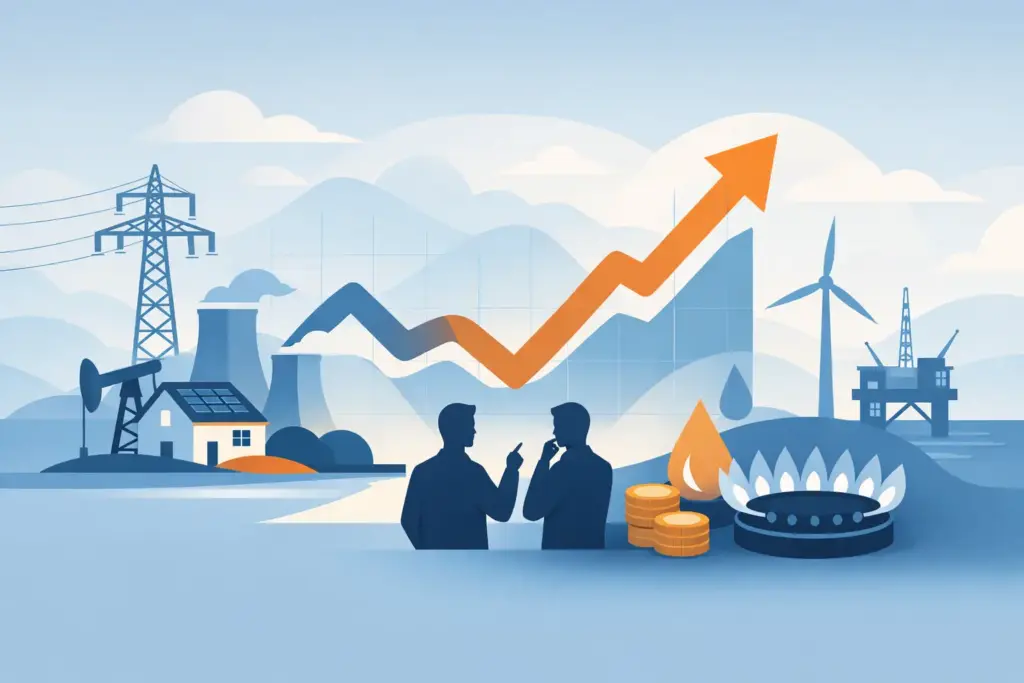 Energieprijzen verwachting komende maanden