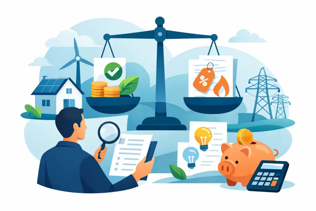 Beste energiedeals deze maand vinden