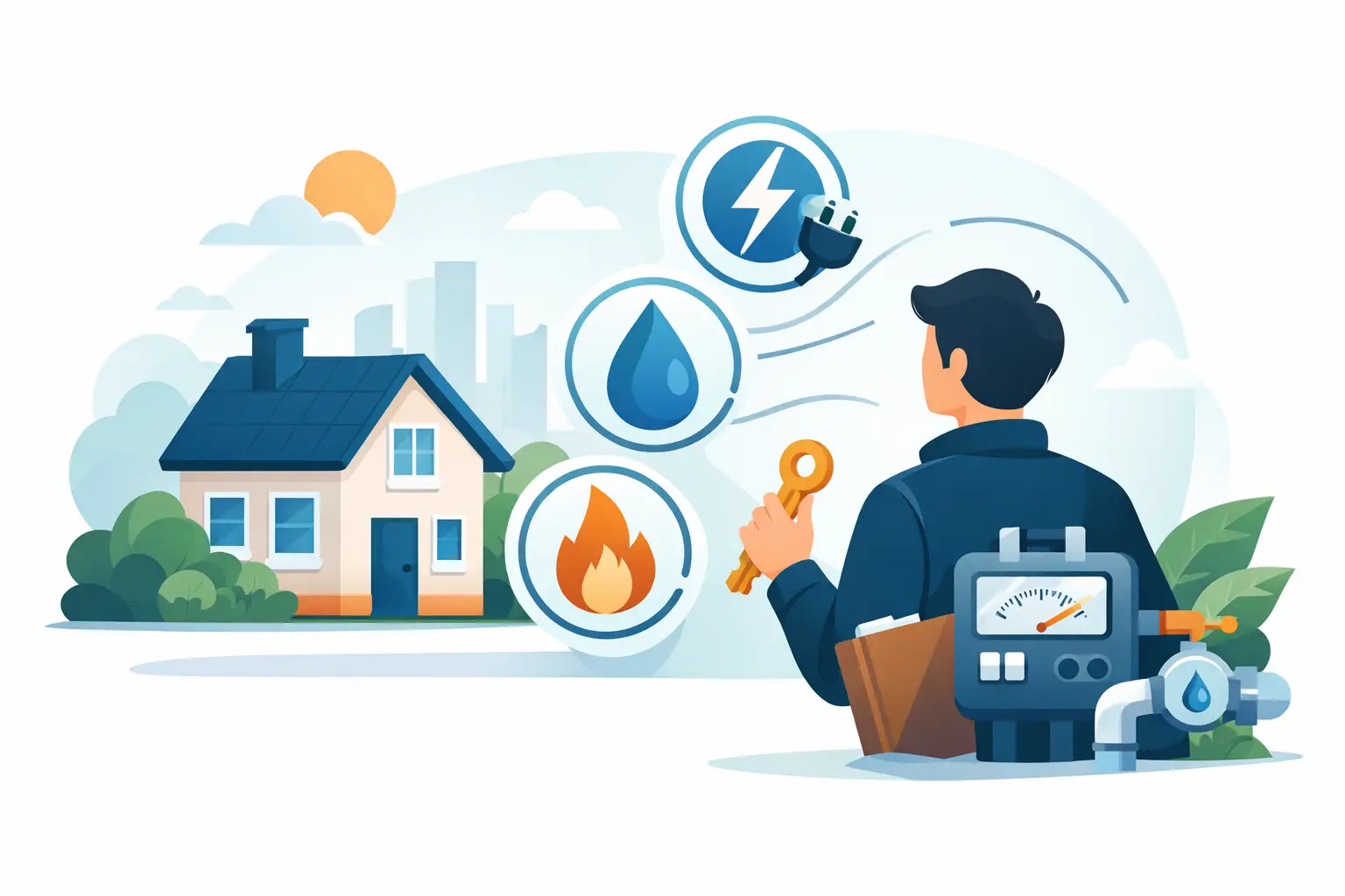 Eerste woning: hoe sluit je energie af?