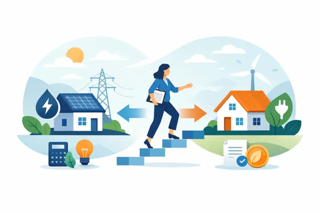 Energieleverancier overstappen stappenplan